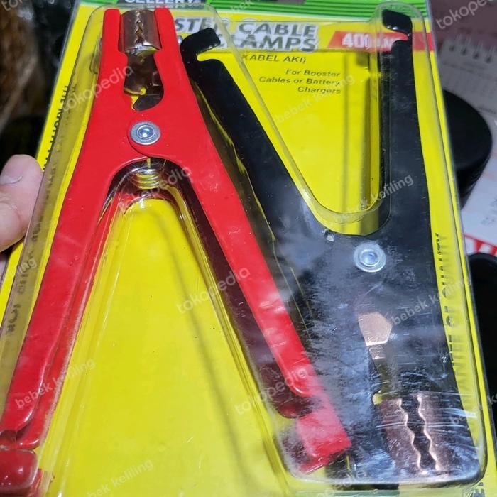 LANGSUNG GAS. SELLERY BOOSTER CABLE CLAMP / JEPITAN AKI / JEPITAN ACCU