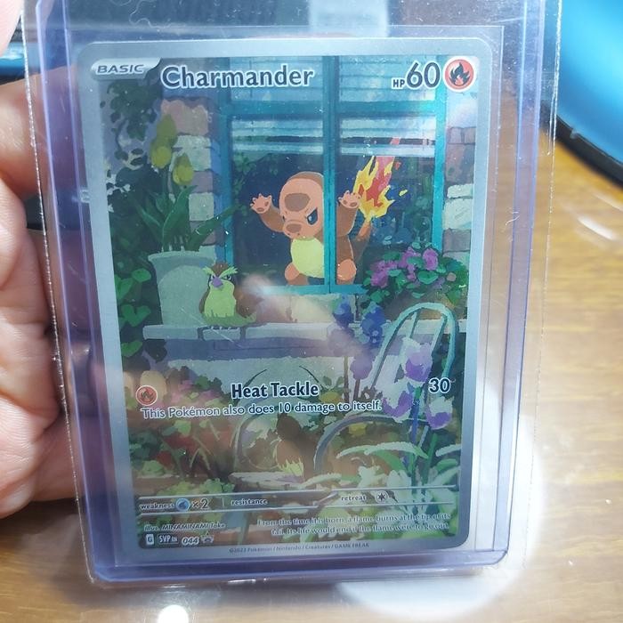 Pro terlaris Charmander AR English promo card