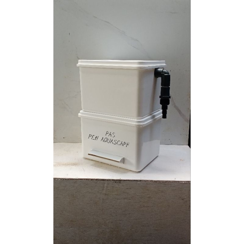 trickle filter kolam koi filter ikan media filter waterfall kolam ikan air mancur air terjun