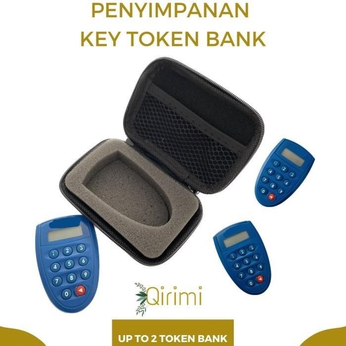 TAS PENYIMPANAN KEY BANK RACK FOAM PORTABLE / KEY BCA MANDIRI CASE - SIZE S NI UP TO 2 BANK