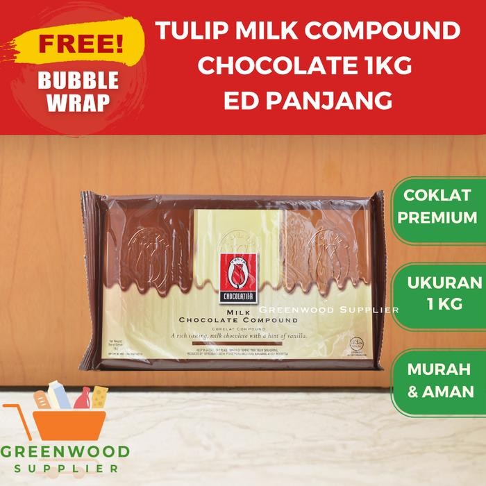 

TULIP MILK CHOCOLATE COMPOUND - 1KG (PREMIUM QUALITY)