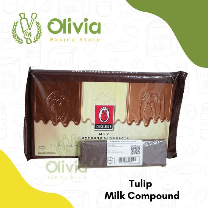 

COKELAT / COKLAT SUSU BATANG / MILK CHOCOLATE COMPOUND TULIP 1 KG