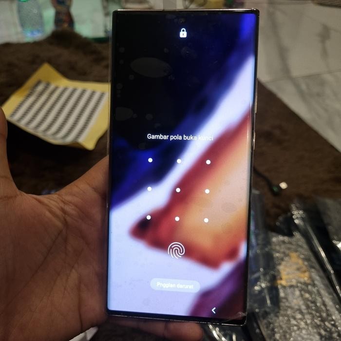 HARGA DISC - Lcd Bekas Cabutan Samsung Note 20 Ultra Sm-N985F Original Sein