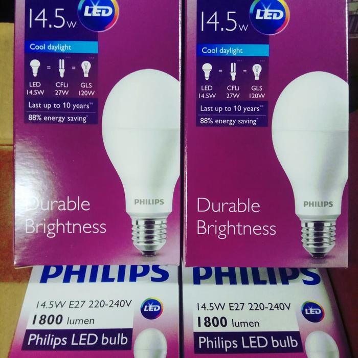 LAMPU LED 14,5WATT PHILIPS / LED BULB PHILIPS