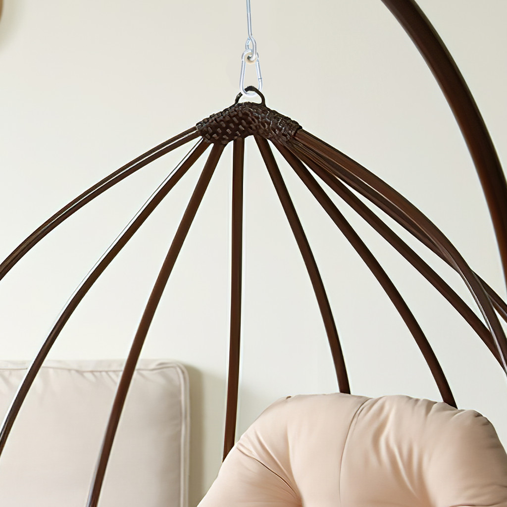 2Pcs Swing Hooks Heavy Duty For Hammock Chair Kit Strong Metal Mounting Hardware Baby Swivel Sturdy