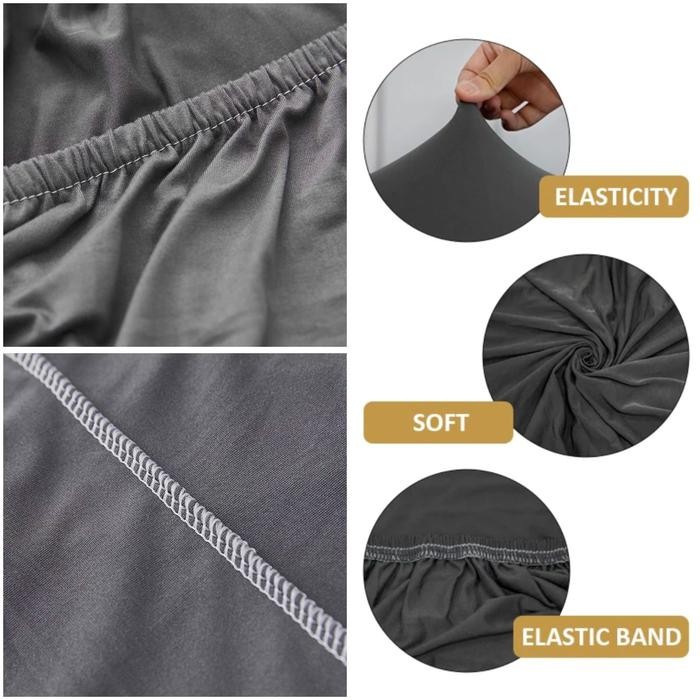 Sarung Kursi Makan / Cover Kursi Makan / Pelindung Kursi Makan Elastis