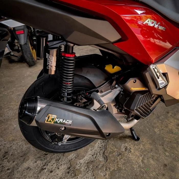 MURAH.. KNALPOT KRACE ADV 160 STANDAR RACING/ KNALPOT ADV 160 KRACE STD RACING