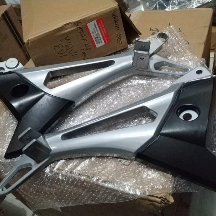 DUDUKAN FOOTSTEP BELAKANG HONDA SUPRA X 125 NEW BATMAN DOUBLE DISK