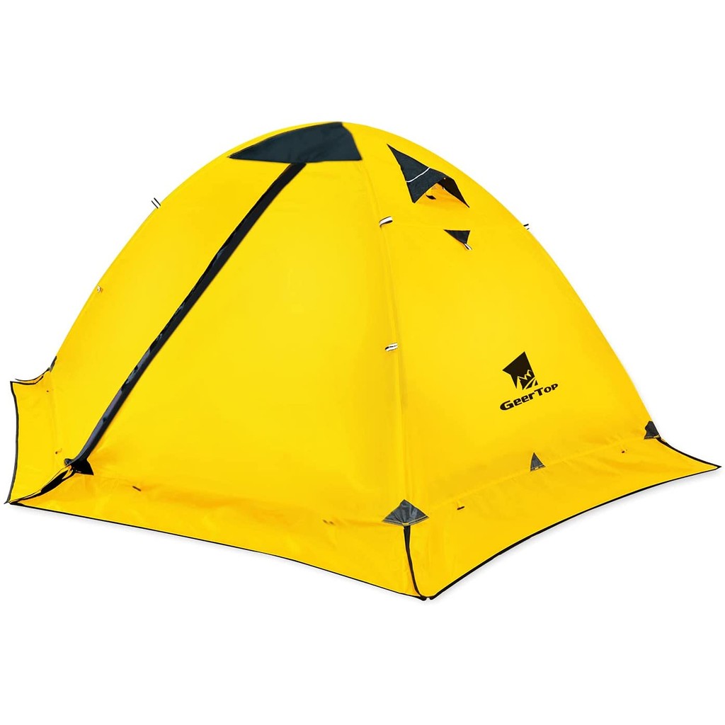 GEERTOP Backpacking Tent for 2 Person 4 Season Camping Tent Double Layer Waterproof for Outdoor Hunt