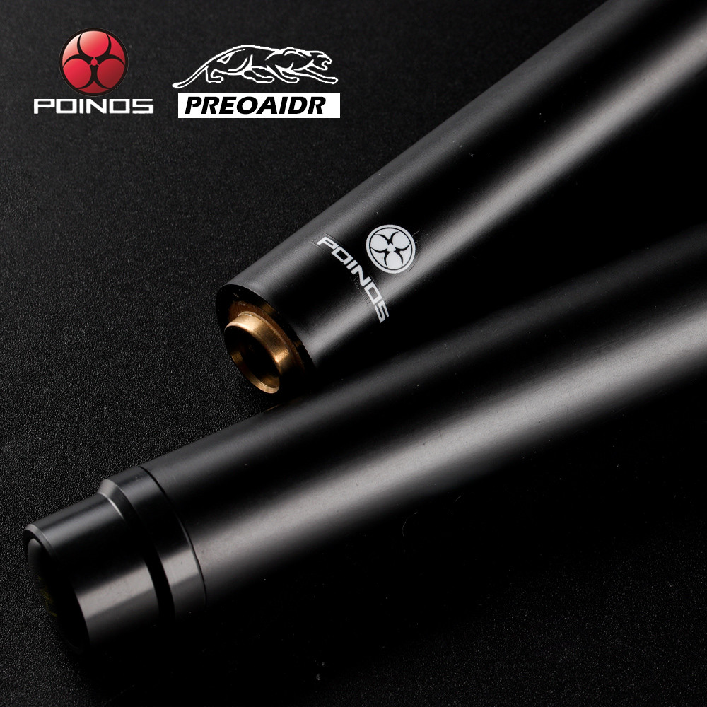 PREOAIDR POINOS Carbon Maple Shaft Billiard Pool Cue Stick 10.8mm Tip Uni-loc Bullet Shaft with Join