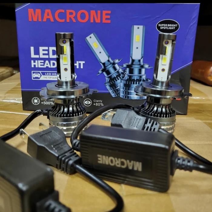 Led Macrone Mc3 3Warna H4