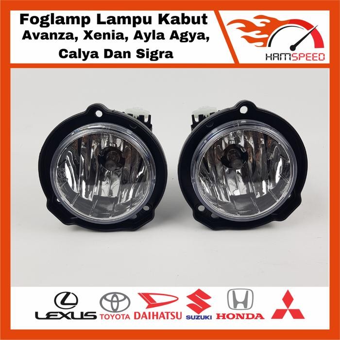 Foglamp Lampu Kabut Avanza Xenia Calya Sigra Ayla Agya Original Koito Berikut Bohlam