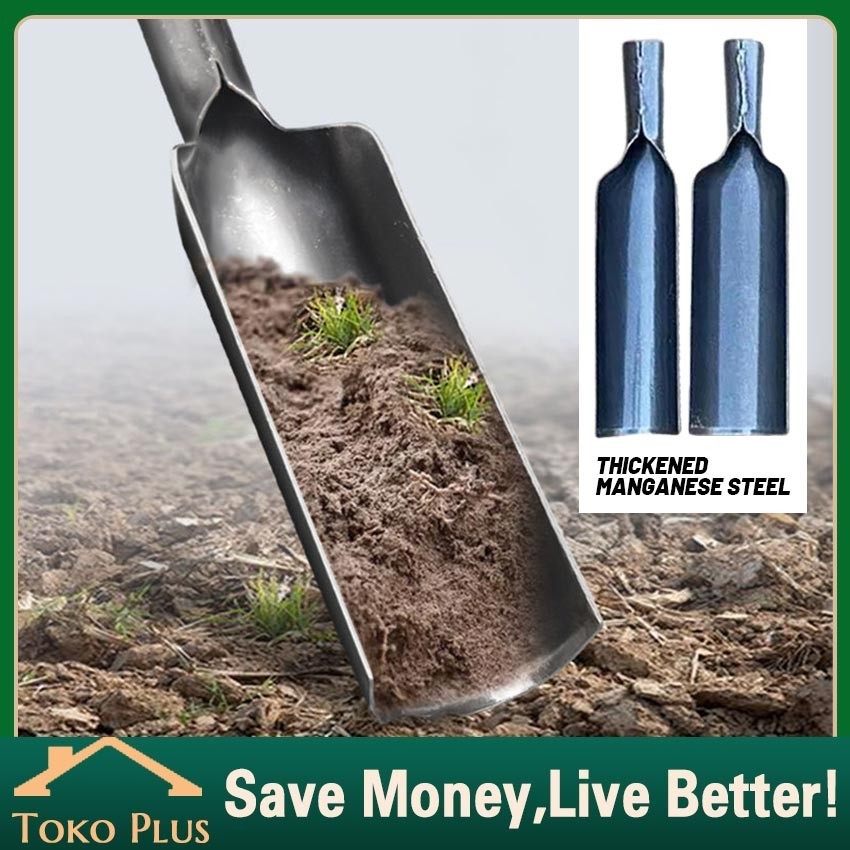 SEKOP TANAH BAJA TEBAL ALAT PEMBUAT LUBANG TANAH SEKOP TAMAN
