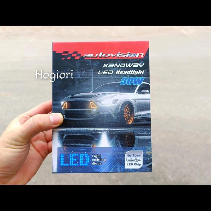 Led Foghlamp H11 Hb4 H3 H27 Autovision - Xandway - Terang 3X Dri Std