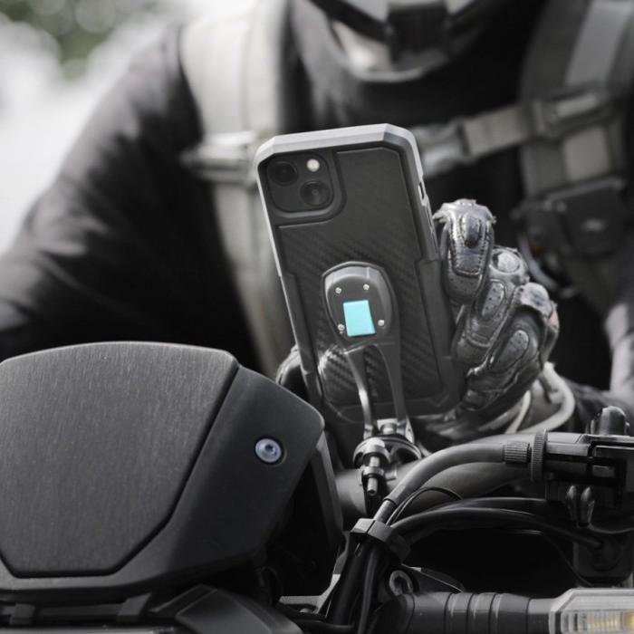 Adaptor Phone Holder X Guard Xguard Carbon Adaptor Iphone 14 Plus 15 - Asli