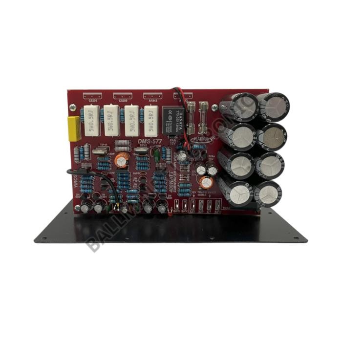 Kit Power Subwoofer Dms 577 / Aktif Amplifier 400W Bass Sub / Platinum - Asli