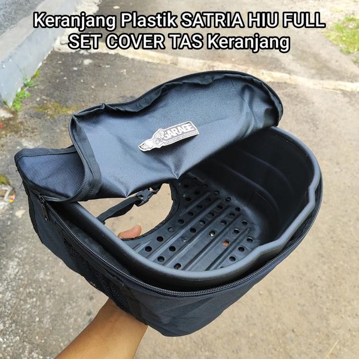 keranjang SATRIA HIU FULLSET COVER TAS keranjang bagasi tengah Suzuki Satria HIU LSCM SATRIA KOTAK