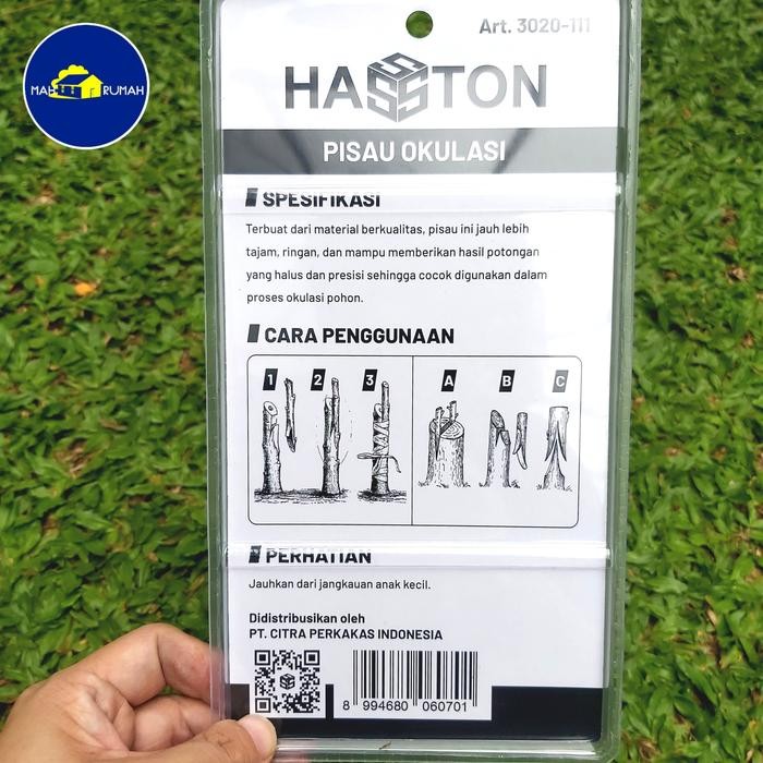 BERAGAM PISAU OKULASI STEK GRAFTING KNIFE LIPAT SAKU - HASSTON PROHEX HSH