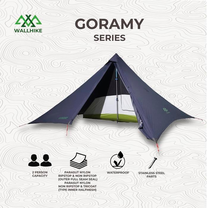 Tarptent WALLHIKE GORAMY series 2 person / Tenda ringan camping outdoor / tenda ultralight tarptent