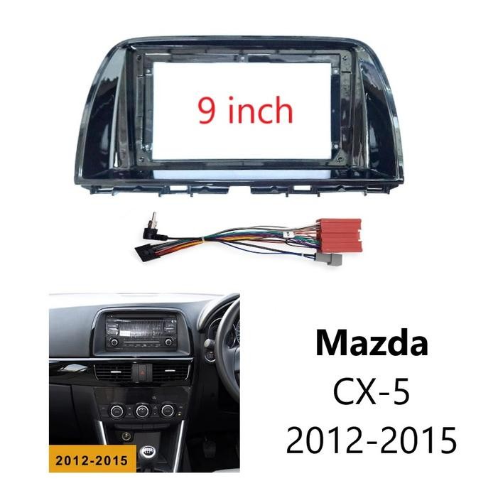 Afsheen_Fashion_ Frame Headunit Android 9 Inch Mazda Cx5 Cx-5 2012 -2015