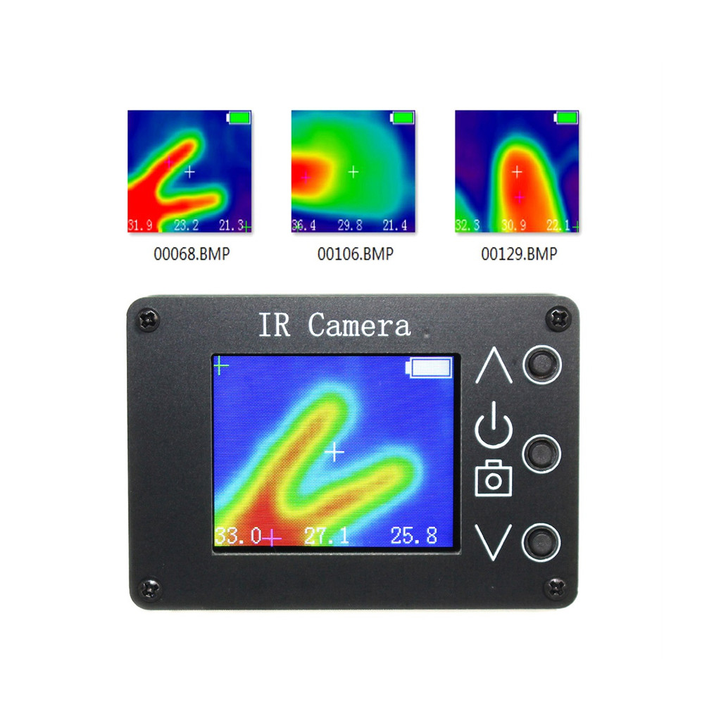 BEST SELLER MLX90640 Thermal Imager 1.8 Inch LCD Digital Infrared Thermal Imager DIY Thermal Imager 