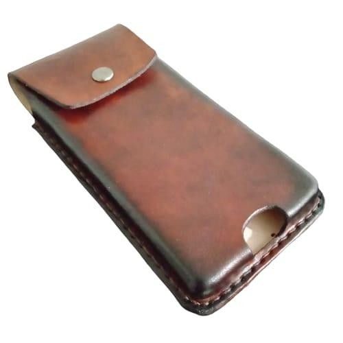 Case Sarung Hp Pinggang Kulit Vertikal Full Tutup