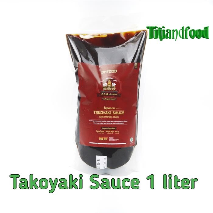 

New TAKOYAKI SAUCE,SAUS TAKOYAKI 1L