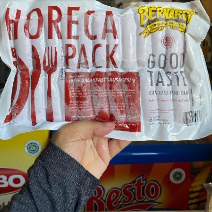 

New Bernardi Horeca Sosis Sapi 1 kg