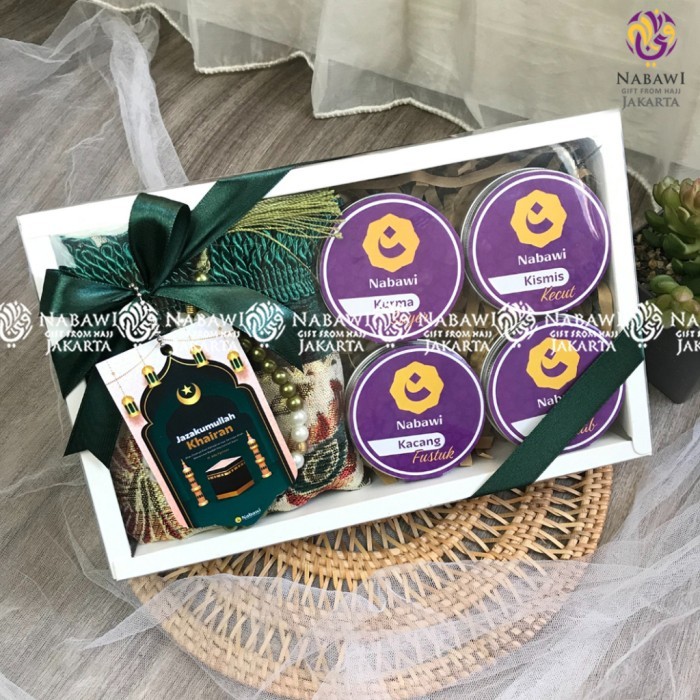 

New Hampers Gift Hajj Premium Oleh Oleh Haji Umroh Khas Arab 6in1