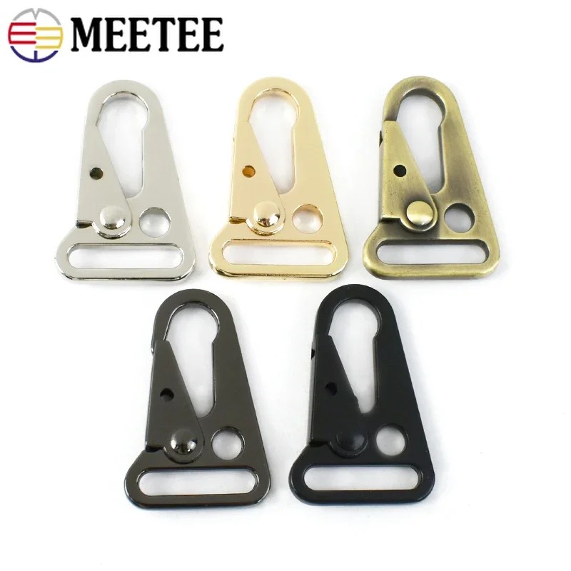 

2/4/5/10Pcs 25Mm Metal Hook Buckle Clasp For Bag Strap Snap Trigger Clips Carabiner Handbag Webbing