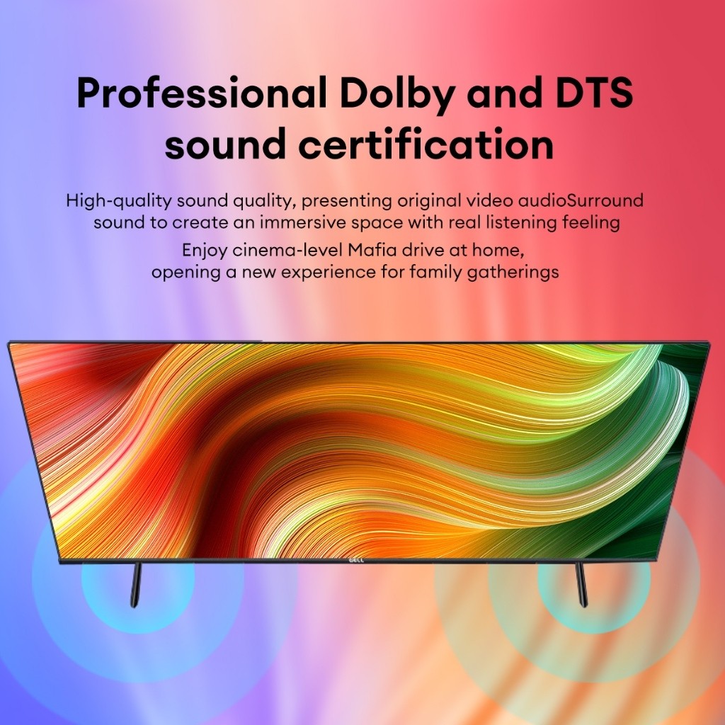 Best Seller Tv Android 43 Inch Smart Tv 32 Inch Visi Led 1080P Tv Wifi Visi 5 Tahun Garansi