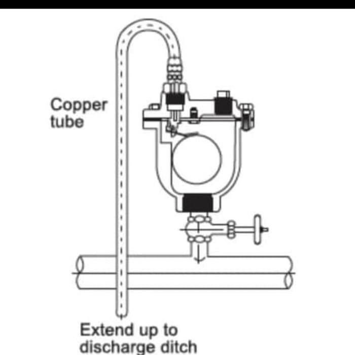 Limited Air Vent Valve Tozen Drat 1/2" Inch