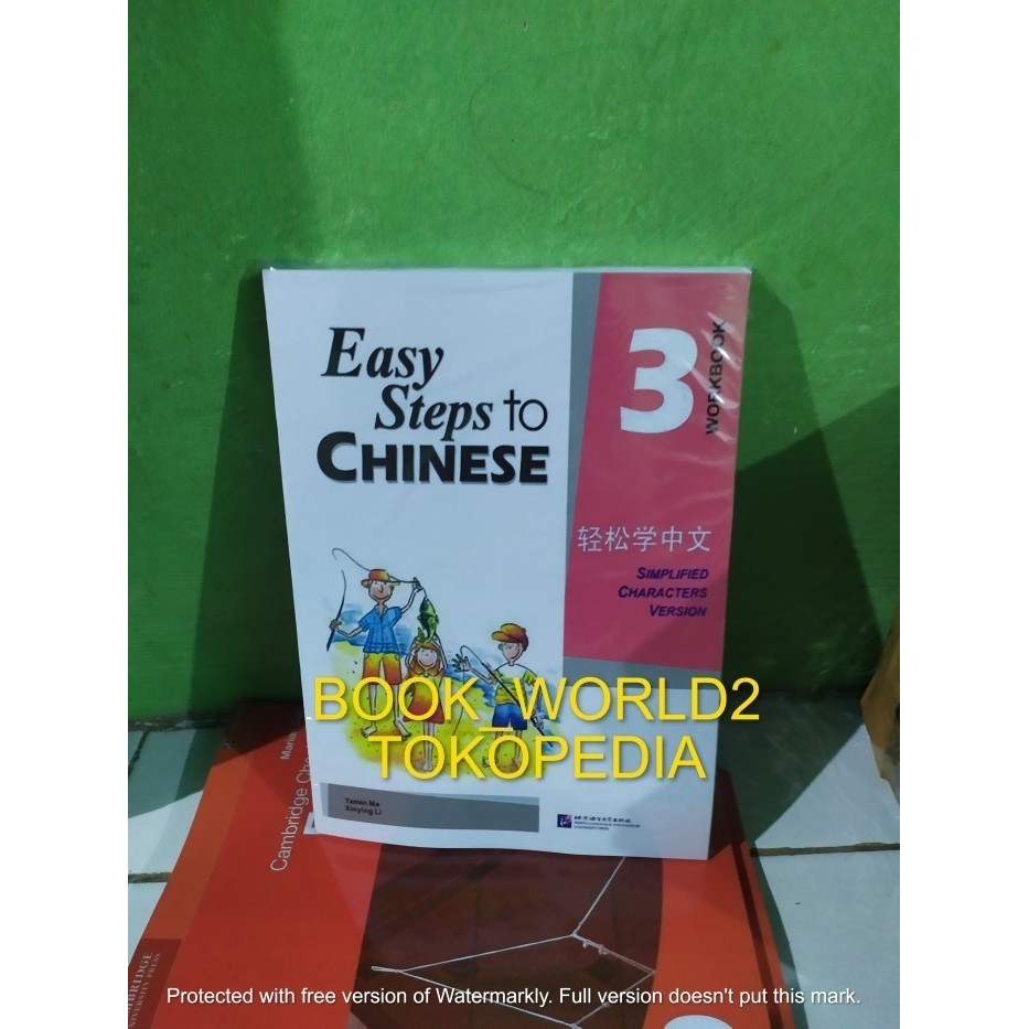

PROMO! B Buku Easy Steps to chinese 3 Workbook