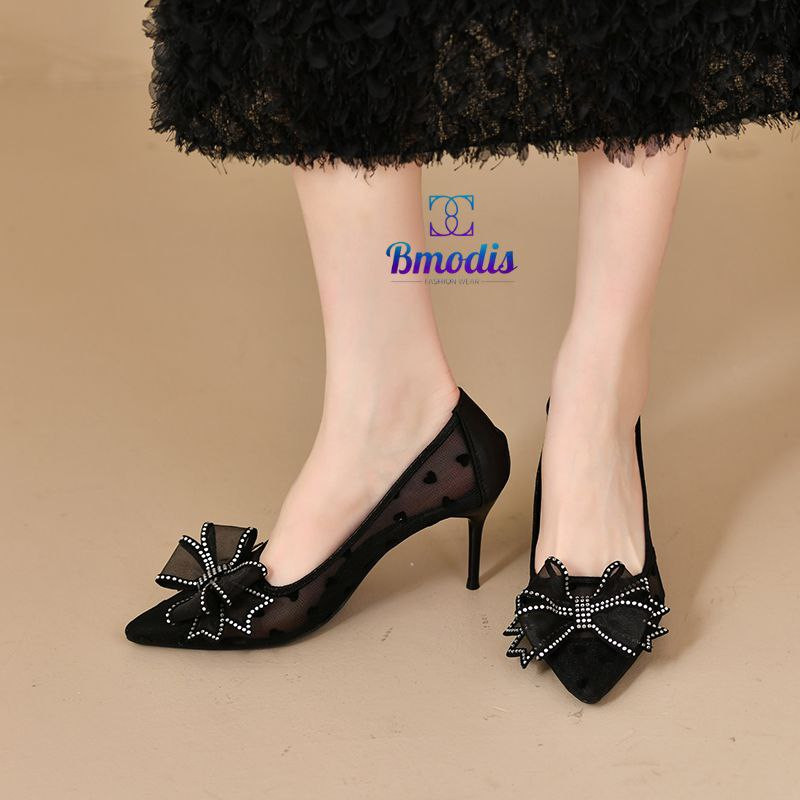 PROMO / zs494 High Heels Wanita Fashion Import Heels Kondangan Sepatu Pesta Kekinian Bisa COD (WIth