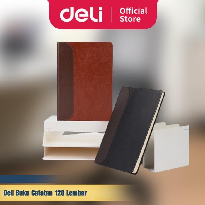 

AqibSaza Deli Buku Catatan / Planner / Leather Notebook B5 120 Lembar BP135