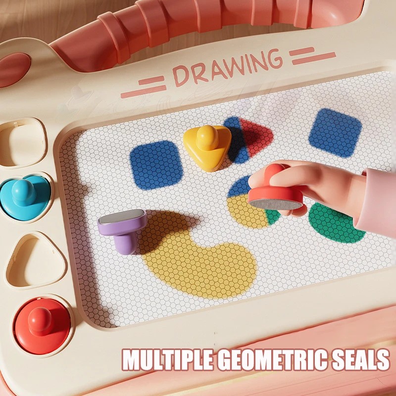 

Children Cartoon Drawing Board Baby Puzzle Magnetic Writing Board Toy Graffiti Magnetic Drawing