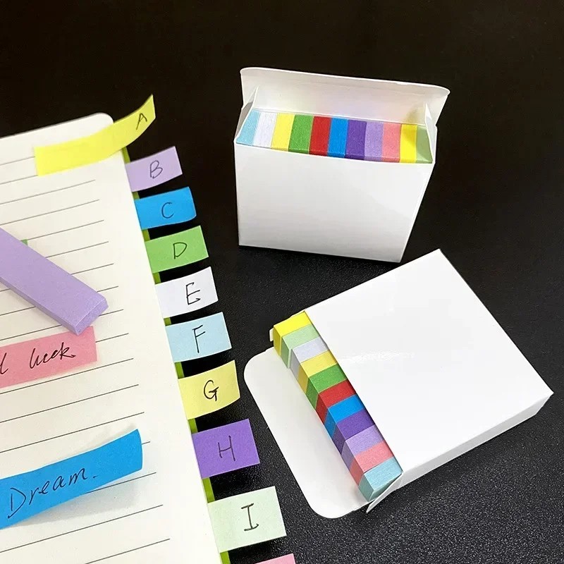 

11 Pcs Fluorescent Color Sticky Note Posted It Note Pads Stickers Planner Sticker Notepad Memo Pad