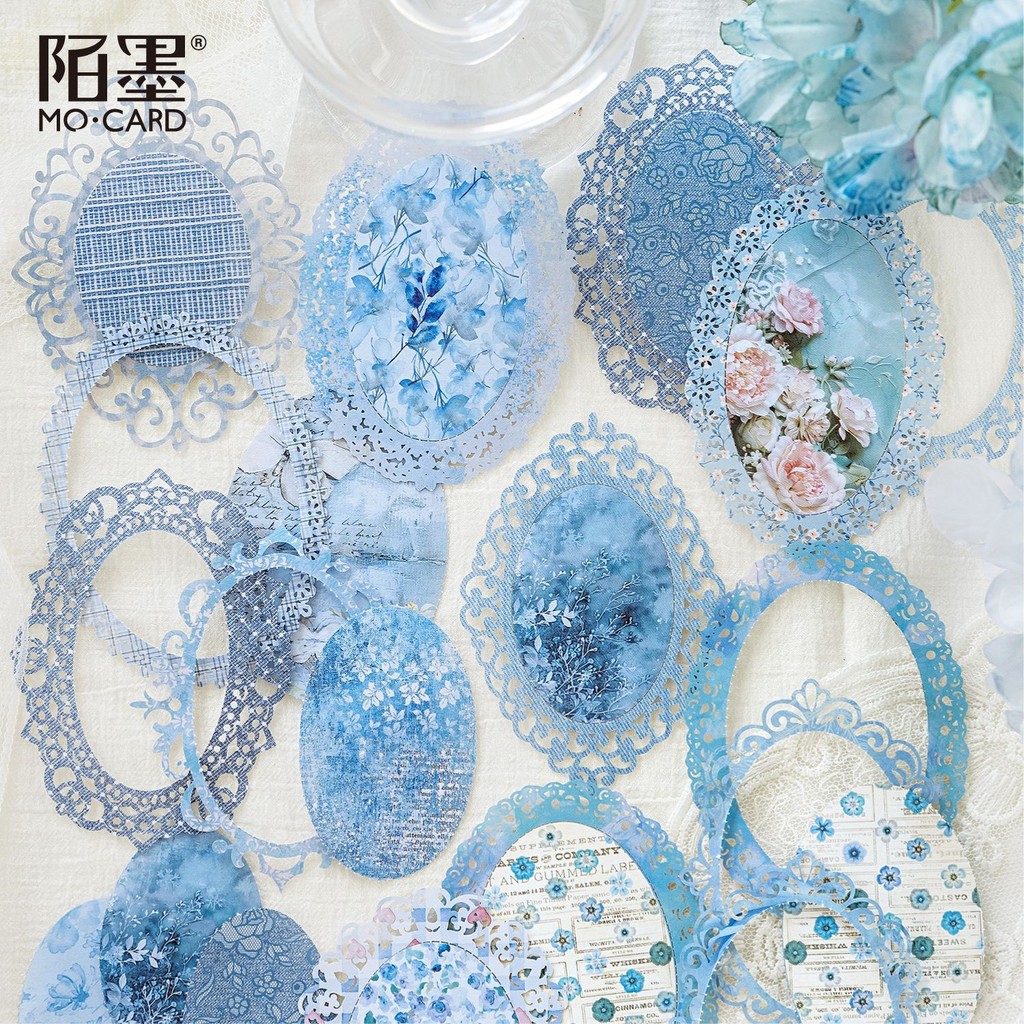 

10Pcs/Lot Memo Pads Material Paper Lace Flower Dream Junk Journal Scrapbooking Paper Background