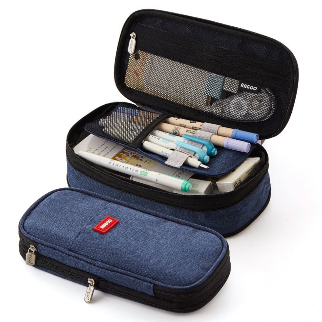 

Creative Pencil Case Stationery School Supplies Pencil Cases Pouch Office Desk Storage Bag Students