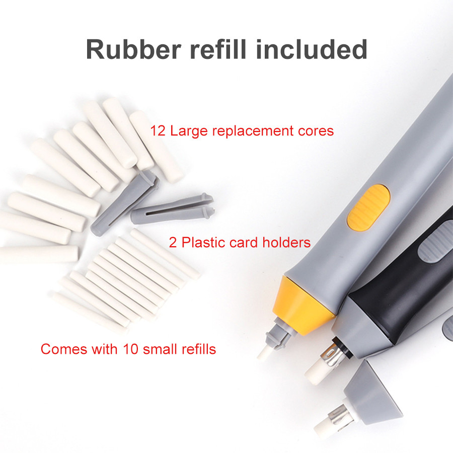 

Electric Eraser Art Eraser Set With Refill Sketch Pencil Multi-Function Writing Correction School