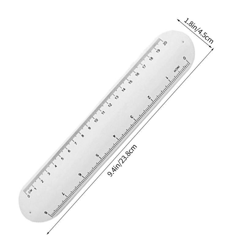 

Wearable Notepad Silicone Wrist Band Reusable Reminder Bracelet Waterproof To Do List Stap And Ruler