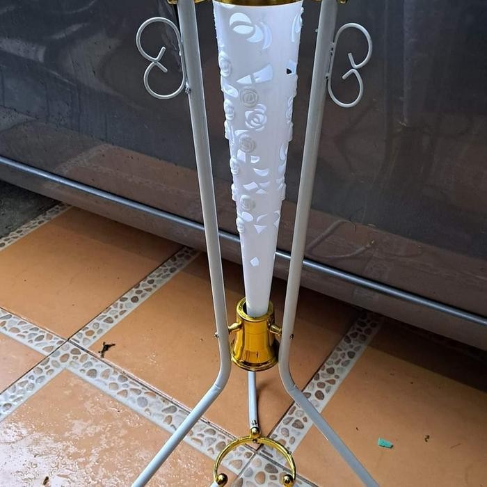 JTTOP" POT CORONG BESI POT STANDING