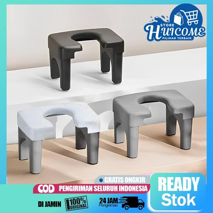 PROMO Huicome Kursi Toilet Jongkok Kamar Mandi kloset jongkok flush kursi toilet dudu Hitam k kursi