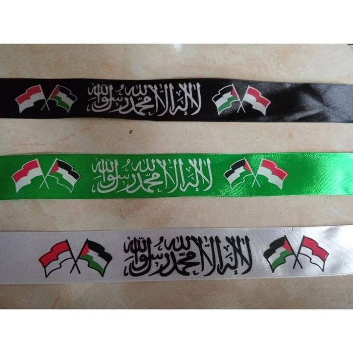 BERAGAM ATRIBUT PALESTINA INDONESIA SAUDARA AKSEIS IKAT KEPALA TAUHID STYLE SXK