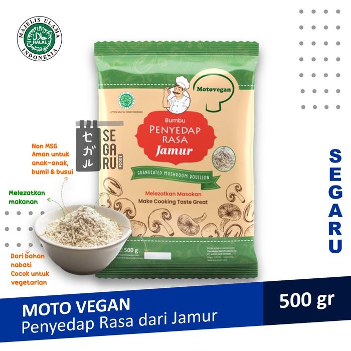 

Moto Vegan Kaldu Jamur Bumbu Masak Tanpa MSG Motovegan Halal 500 gr