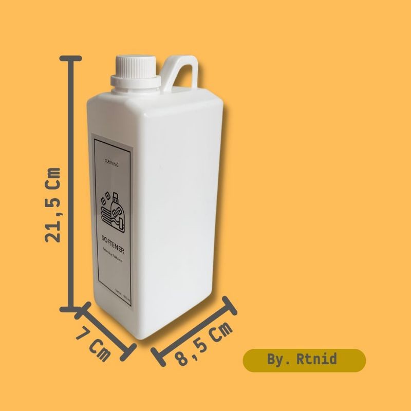 Ruparupa Craft Rtnid. Botol Sabun Laundry Aesthetic Free Label Waterproof