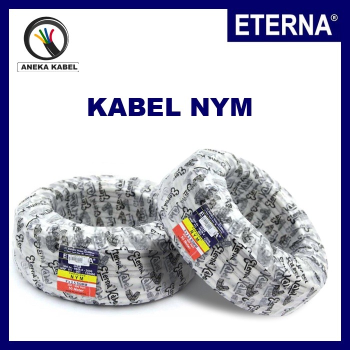 Ruparupa Craft Kabel Listrik Tembaga / Kabel Nym 2X2.5Mm 3X2.5Mm / Kabel Instalasi Listrik Tembaga