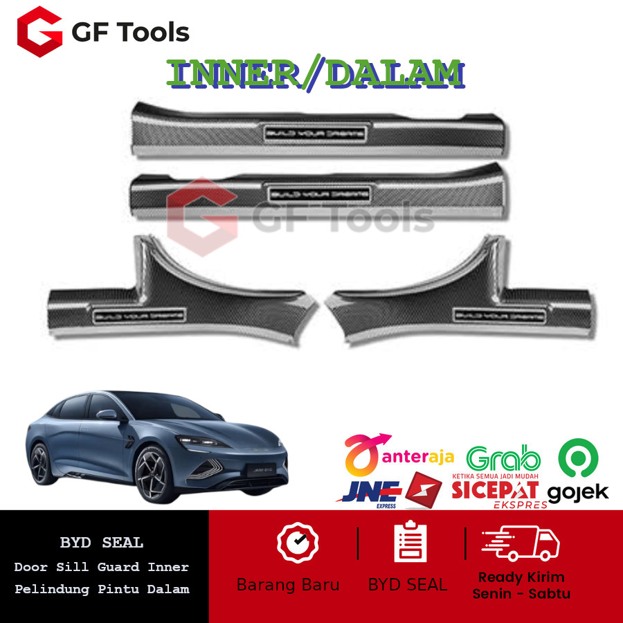 BYD Seal Door Sill Guard Inner Sill Plate Pintu Dalam