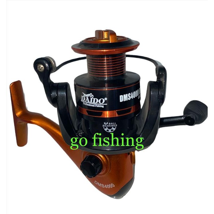 Ril / Reel Daido Black Max 6 BB Spin 4000 Murah