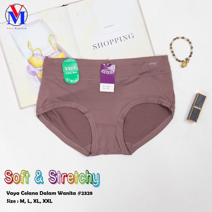 Zareen- Vaya Celana Dalam Wanita Art 2328 ( Vaya Soft ) Hitam Lembut